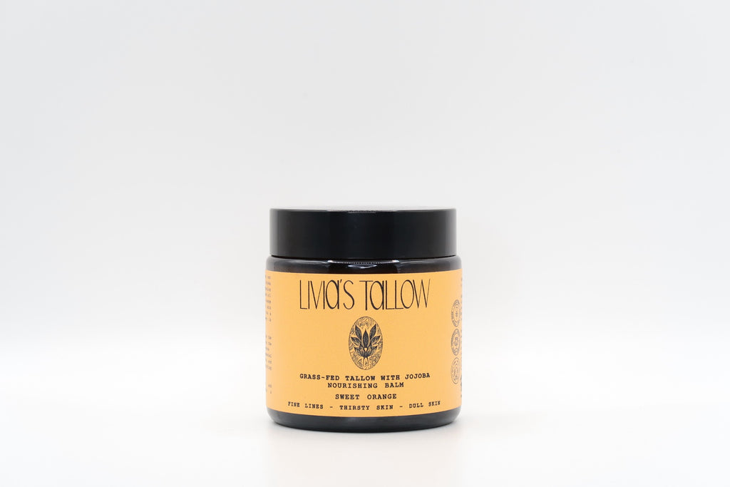 Grass-Fed Tallow with Jojoba Nourishing Balm - Sweet Orange