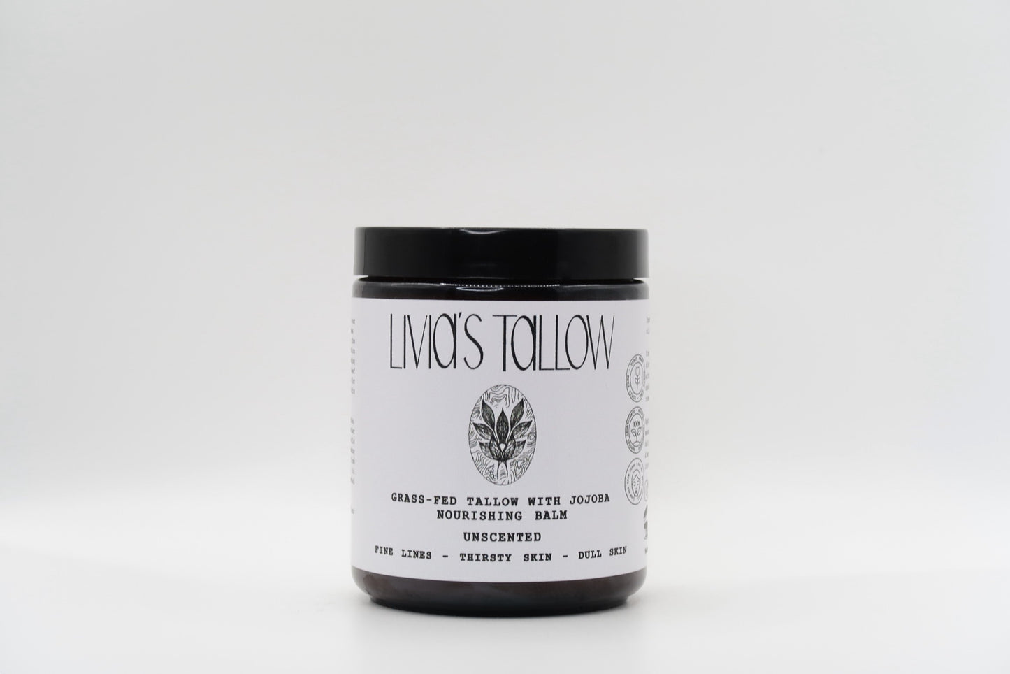 Grass-Fed Tallow with Jojoba Nourishing Balm - Unscented (tattoo's best friend)
