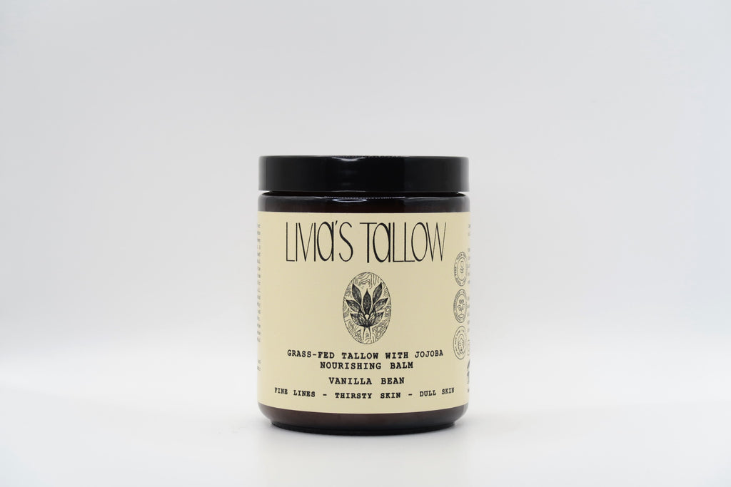 Grass-Fed Tallow with Jojoba Nourishing Balm - Vanilla Bean