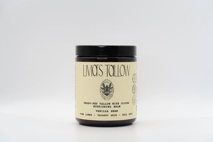 Grass-Fed Tallow with Jojoba Nourishing Balm - Vanilla Bean