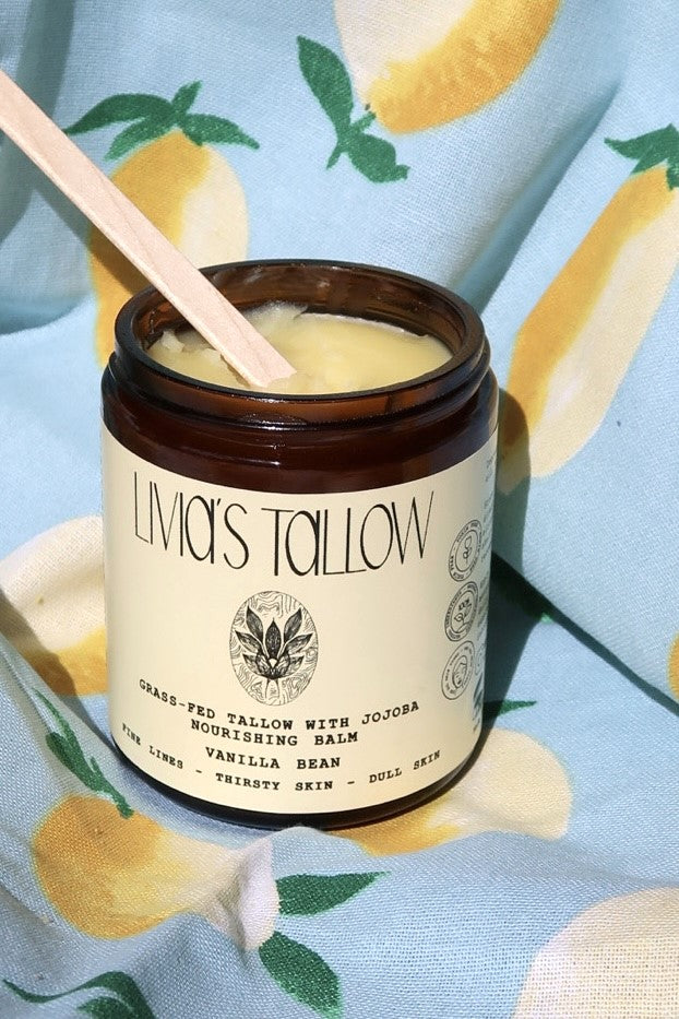 Grass-Fed Tallow with Jojoba Nourishing Balm - Vanilla Bean